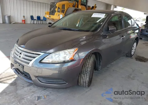 2014 Nissan Sentra S из США, поврежденный, VIN 3N1AB7AP3EY246916